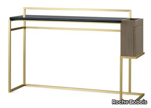 PARIS PANAME CHAMBRE - Brass console table _ Roche Bobois