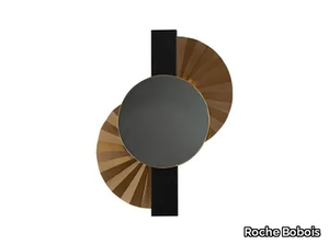 NEGRESCO - Wall-mounted round framed metal mirror _ Roche Bobois