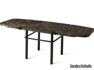 PASEO - Rectangular marble coffee table _ Roche Bobois