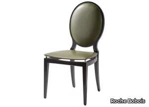SAKS - Medallion upholstered leather chair _ Roche Bobois