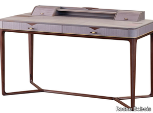 PARK LANE - Rectangular wooden writing desk with drawers _ Roche Bobois