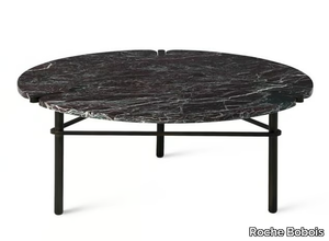 PASEO - Round marble coffee table _ Roche Bobois