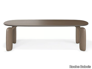 PULP - Oval MDF dining table _ Roche Bobois