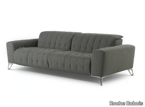 SATELLITE 3 - Recliner 3 seater fabric sofa with headrest _ Roche Bobois