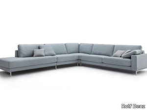 ROLF BENZ 011 EGO - Corner fabric sofa _ Rolf Benz