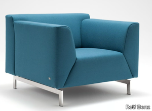 ROLF BENZ 318 - Fabric armchair with armrests _ Rolf Benz