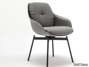 ROLF BENZ 600 - Chair with armrests _ Rolf Benz