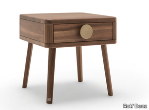 ROLF BENZ 916 - Wooden bedside table with drawers _ Rolf Benz