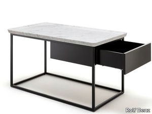 ROLF BENZ 934 - Rectangular coffee table with storage space _ Rolf Benz