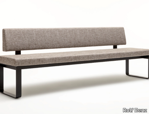 ROLF BENZ 620 - Modular fabric bench with back _ Rolf Benz