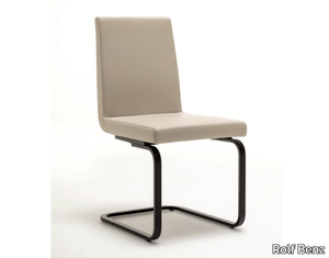 ROLF BENZ 620 - Cantilever leather chair _ Rolf Benz