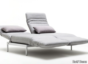 ROLF BENZ 380 PLURA - Fabric chaise longue _ Rolf Benz