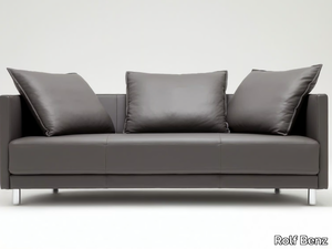 ROLF BENZ 005 ONDA - Leather sofa _ Rolf Benz