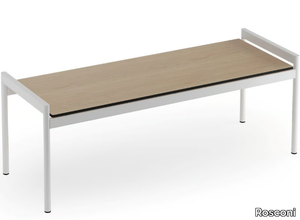 DACOR - Rectangular metal coffee table _ Rosconi