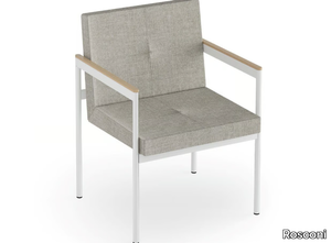 DACOR - Upholstered fabric chair with armrests _ Rosconi