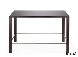 412 - Rectangular wooden high table _ Rosconi