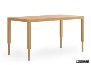 KONSTANTIN 2550 - Rectangular wooden dining table _ Rosconi