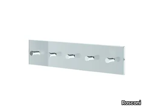 ATLAS 5 - Wall-mounted stainless steel coat rack _ Rosconi