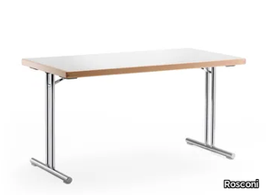 DELTA 105 - Folding rectangular table _ Rosconi