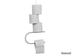 ROLLENSPIEL - Metal toilet roll holder _ Rosconi