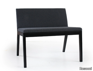 CLYDE LOUNGE - Upholstered solid wood bench seating _ Rosconi