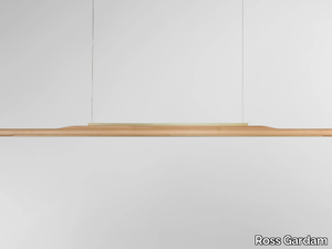 ARBOUR - LED aluminium and wood pendant lamp _ Ross Gardam