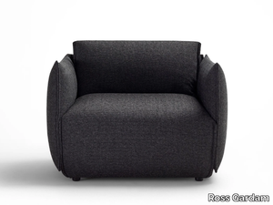 HEARTH CLASSIC - Fabric armchair with armrests _ Ross Gardam