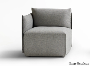 PLACE - Corner fabric armchair _ Ross Gardam