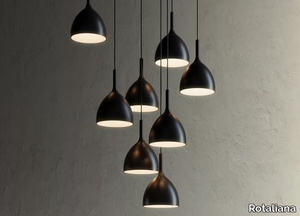 DRINK - LED steel pendant lamp _ Rotaliana