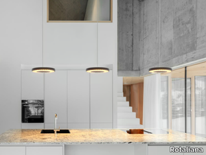 SOL - LED metal pendant lamp _ Rotaliana