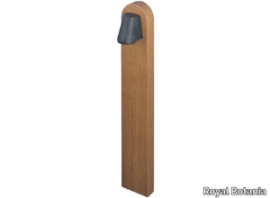 BEAMY - Teak bollard light _ Royal Botania