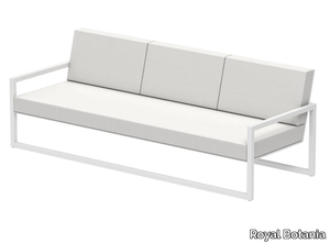 NINIX LOUNGE - 3 seater sled base Batyline® garden sofa _ Royal Botania