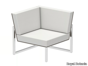 NINIX LOUNGE - Corner modular Batyline® garden armchair _ Royal Botania