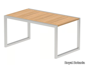 NINIX - Rectangular teak garden table _ Royal Botania