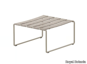 STRAPPY - Square fabric garden footstool _ Royal Botania