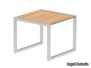 NINIX - Square teak garden table _ Royal Botania