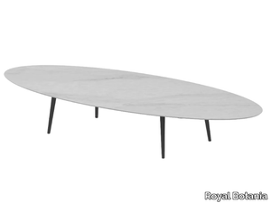 STYLETTO - Oval garden side table _ Royal Botania