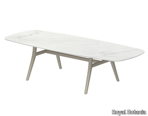 ZIDIZ - Rectangular ceramic garden table _ Royal Botania