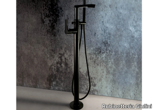 EGO - F5792 - Floor standing bathtub mixer with hand shower _ Rubinetteria Giulini