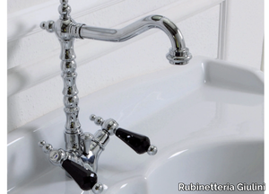 PRAGA - PRAGA CRYSTAL - FS7558A - Countertop bidet tap with swivel spout _ Rubinetteria Giulini