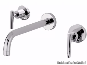 G4 - F7720 - 3 hole wall-mounted washbasin tap without waste _ Rubinetteria Giulini