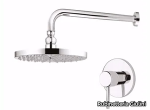 FUTURO - F6515WB-25 - Single handle shower mixer with overhead shower _ Rubinetteria Giulini