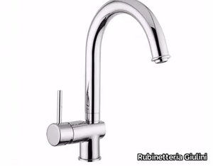 FUTURO - F6527A - Countertop single handle washbasin mixer with adjustable spout _ Rubinetteria Giulini