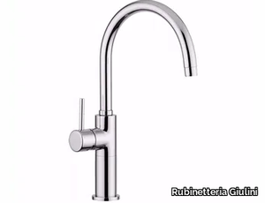 FUTURO - F6582/SC - Countertop single handle washbasin mixer with adjustable spout _ Rubinetteria Giulini