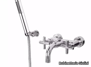 G3 - F7601 - Wall-mounted bathtub tap with hand shower _ Rubinetteria Giulini