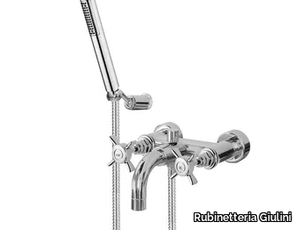 G5 F7901 - Wall-mounted bathtub tap with hand shower _ Rubinetteria Giulini