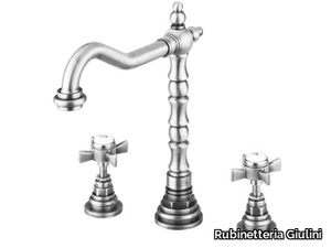 KENSINGTON - 3706A - 3 hole countertop washbasin tap _ Rubinetteria Giulini