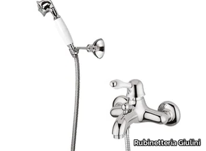 HARMONY - HARMONY CRYSTAL - 9501 - Wall-mounted bathtub mixer with hand shower _ Rubinetteria Giulini