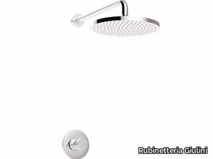 MYRING - FMR0015WB - Single handle shower mixer with overhead shower _ Rubinetteria Giulini