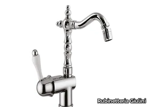 PRAGAMIX - PRAGAMIX CRYSTAL - F7529A - Countertop single handle bidet tap with swivel spout _ Rubinetteria Giulini